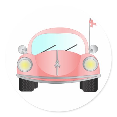 Pink Ribbon Bug Sticker by PinkRibbon