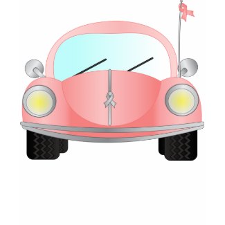 Pink Ribbon Bug shirt
