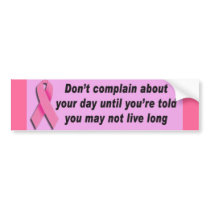 'Pink Ribbon' Bumper Sticker bumper stickers