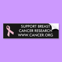 Pink Ribbon - bumper sticker bumper stickers by Horseshoes3 Pink Ribbon - bumper sticker bumper stickers