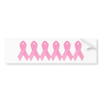 Pink Ribbon Bumper Sticker