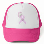 Pink Ribbon Butterfly Hat