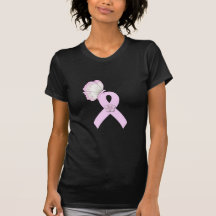 Pink Ribbon Butterfly T-shirts