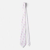 Pink Ribbon Butterfly Neck Wear