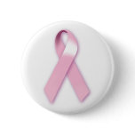 Pink Ribbon Button buttons