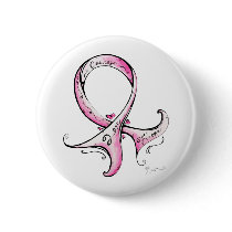 Pink Ribbon buttons