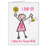 Pink Ribbon Chemo Bell Card