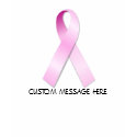 Pink Ribbon, CUSTOM MESSAGE HERE t-shirts