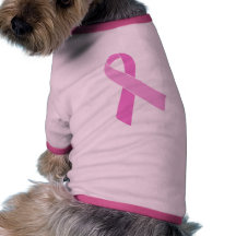 Pink Ribbon Customizable Pet Tee