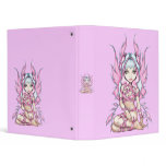 Pink Ribbon Fairy Binder