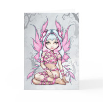 "Pink Ribbon Fairy" Greeting Card