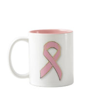 Pink Ribbon, Family...Faith..Courage...Laughter... mugs