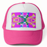 Pink Ribbon Fractal hats