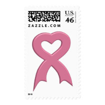 Pink-Ribbon-Heart-3D Stamps by pinkribbonshirts Pink-Ribbon-Heart-3D Stamps