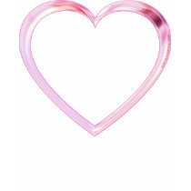 Pink Ribbon Heart t-shirts