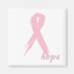 pink ribbon; hope magnets