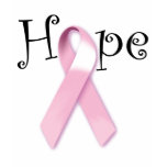 Pink Ribbon Hope t-shirts