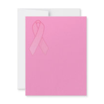 Pink Ribbon invitations by ARTegrity Pink Ribbon invitations