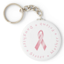 Pink Ribbon Key Chain