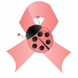 Pink Ribbon Lady Bug shirt