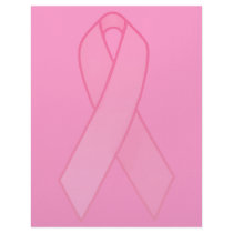 Pink Ribbon Personalized Letterhead
