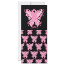 Pink Ribbon Love Rack Cards