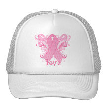 Pink Ribbon Love Trucker Hat