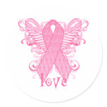 Pink Ribbon Love Wings Pink Ribbon Love Wings