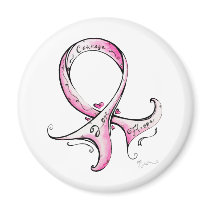 Pink Ribbon magnets