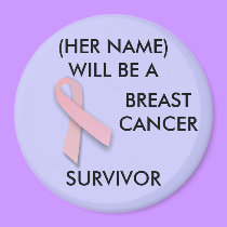 Pink Ribbon - magnet by Horseshoes3 Pink Ribbon - magnet