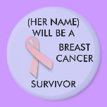 Pink Ribbon - magnet