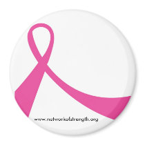 Pink Ribbon Magnet