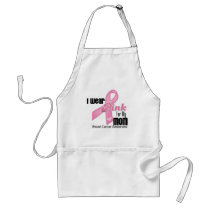 Pink Ribbon Mom Breast Cancer Aprons