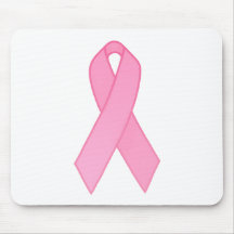 Pink Ribbon Mouse Pad