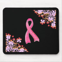 Pink Ribbon Mousepad by tomkatx2 Pink Ribbon Mousepad