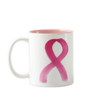 Pink Ribbon mugs