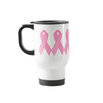 Pink Ribbon Mug