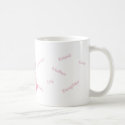 Pink Ribbon mugs