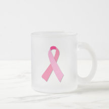 Pink Ribbon Mug