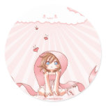 Pink Ribbon of Hope Sticker stickers