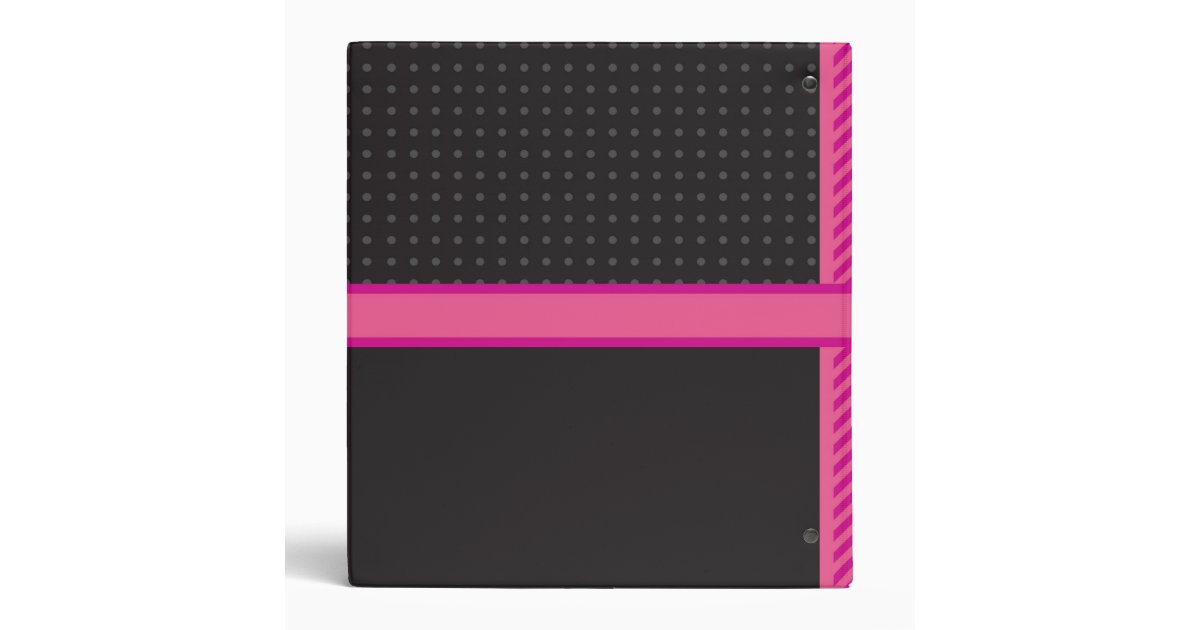 Pink Ribbon Organizer Binder Zazzle