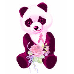 Pink Ribbon Panda Bear Shirt