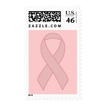 Pink Ribbon postage by curebreastcancer Pink Ribbon postage