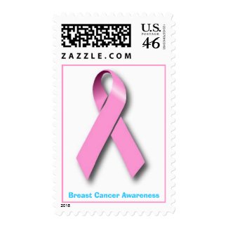 Pink Ribbon postage stamp