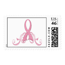Pink Ribbon Stamp