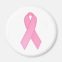 Pink Ribbon Refrigerator Magnet