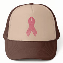 Pink Ribbon Repeating hats