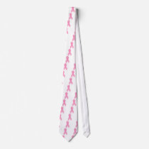 Pink Ribbon Repeating Ties