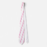 Pink Ribbon Repeating Ties