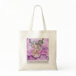 Pink Ribbon Shower Exam Tote Bags
